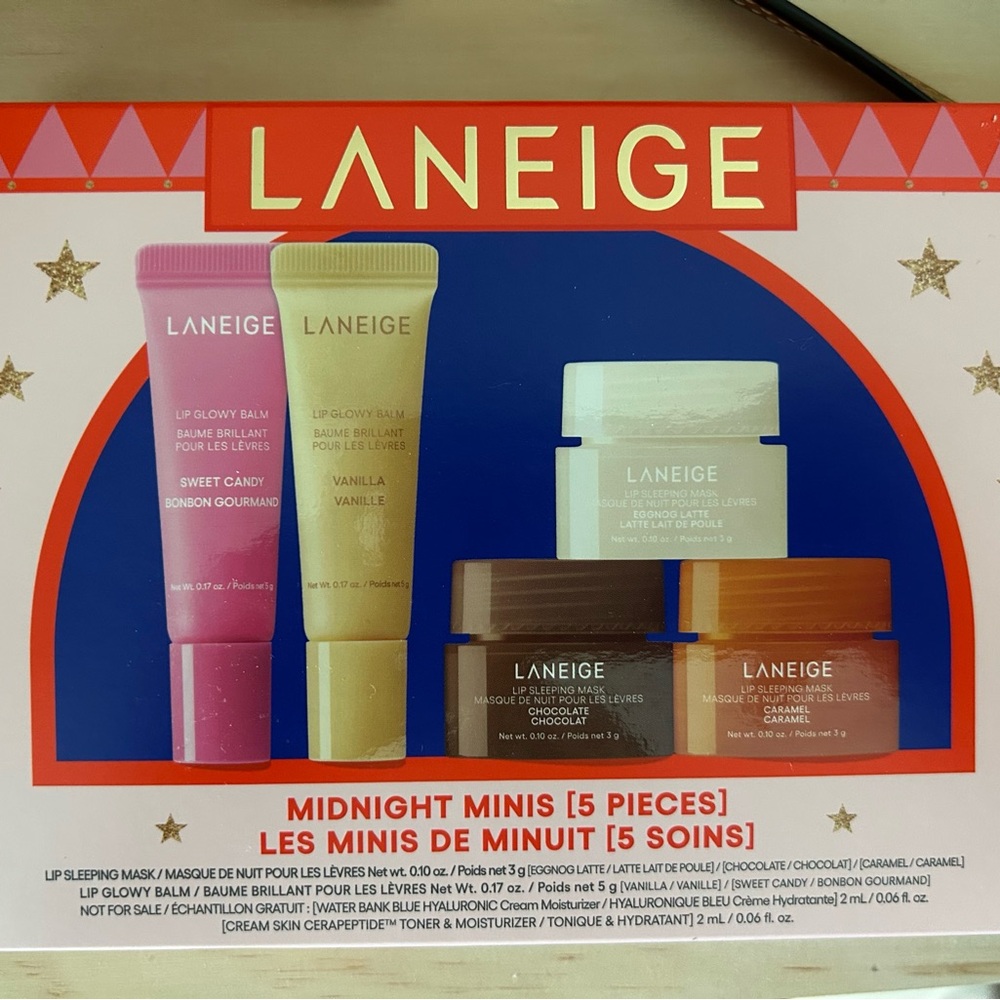 LANEIGE Midnight Minis Lip Set NIB